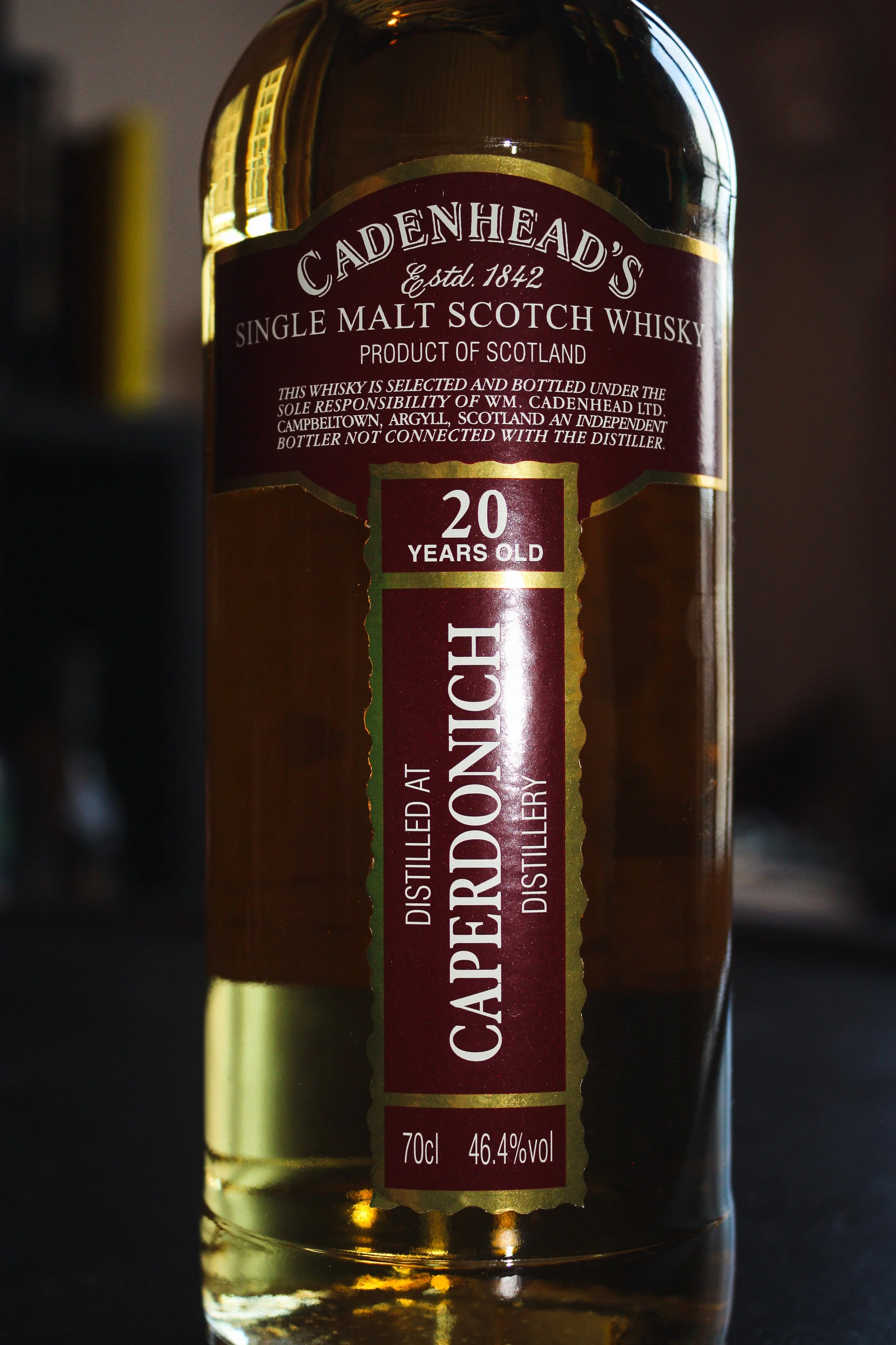 Cadenhead's Caperdonich 20yo — Dramface